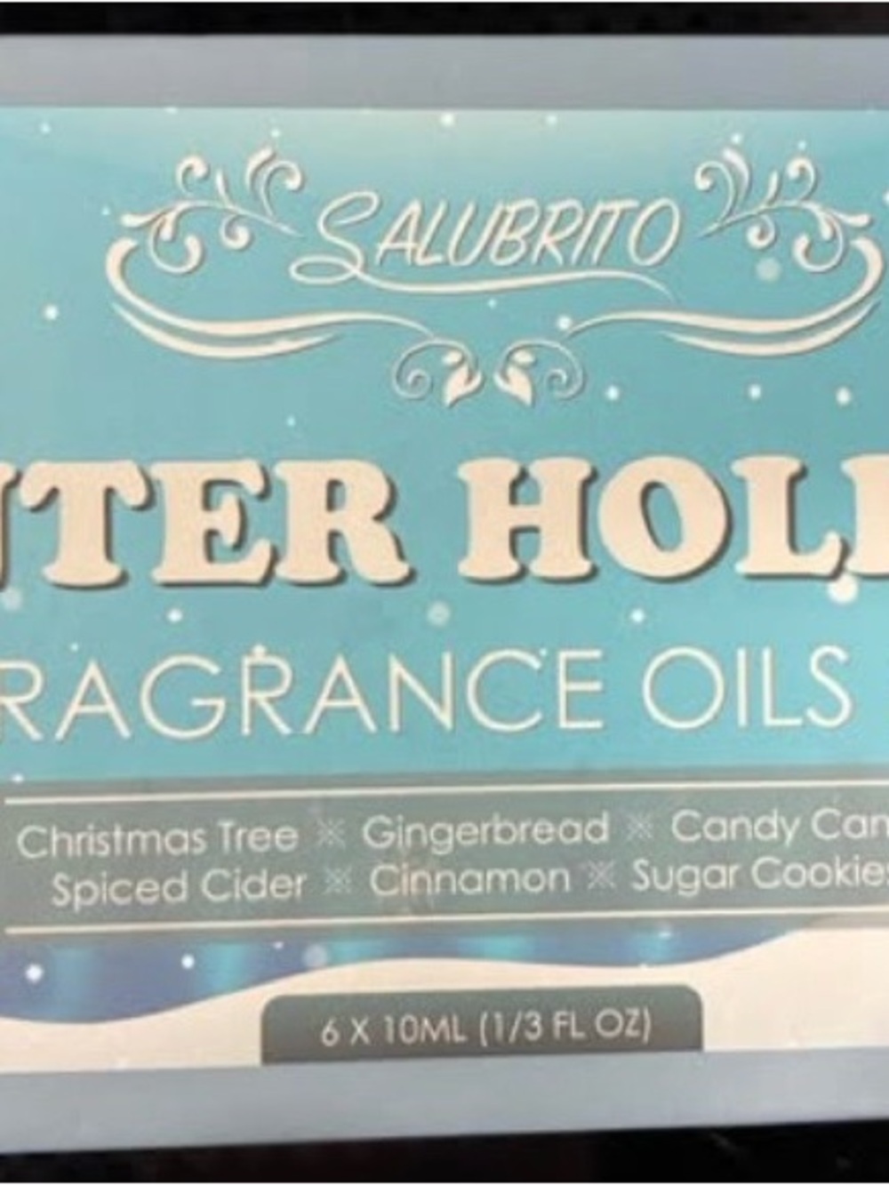 Winter Holiday Fragrance Oils - Blue